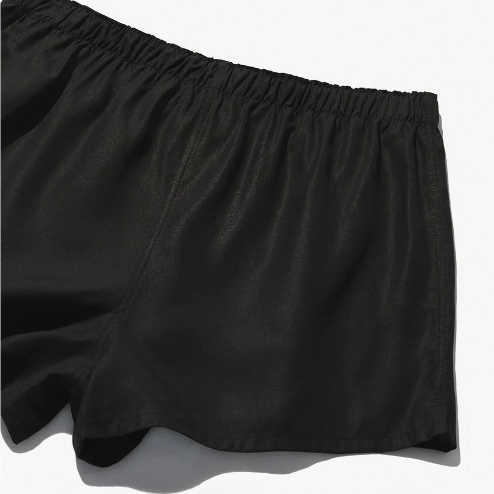 CDLP Woven Boxer Shorts Slim Black $85 Made of a soft TenceL Sz XL